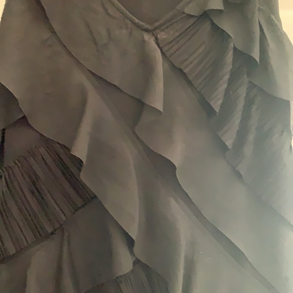 Black Ruffled Dress - Picture 3 of 5